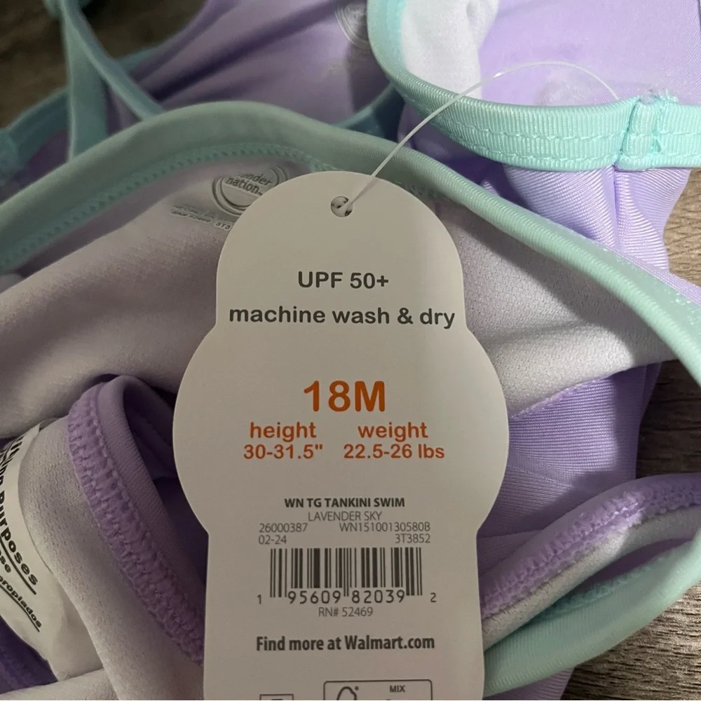 NWT Wonder Nation swim set